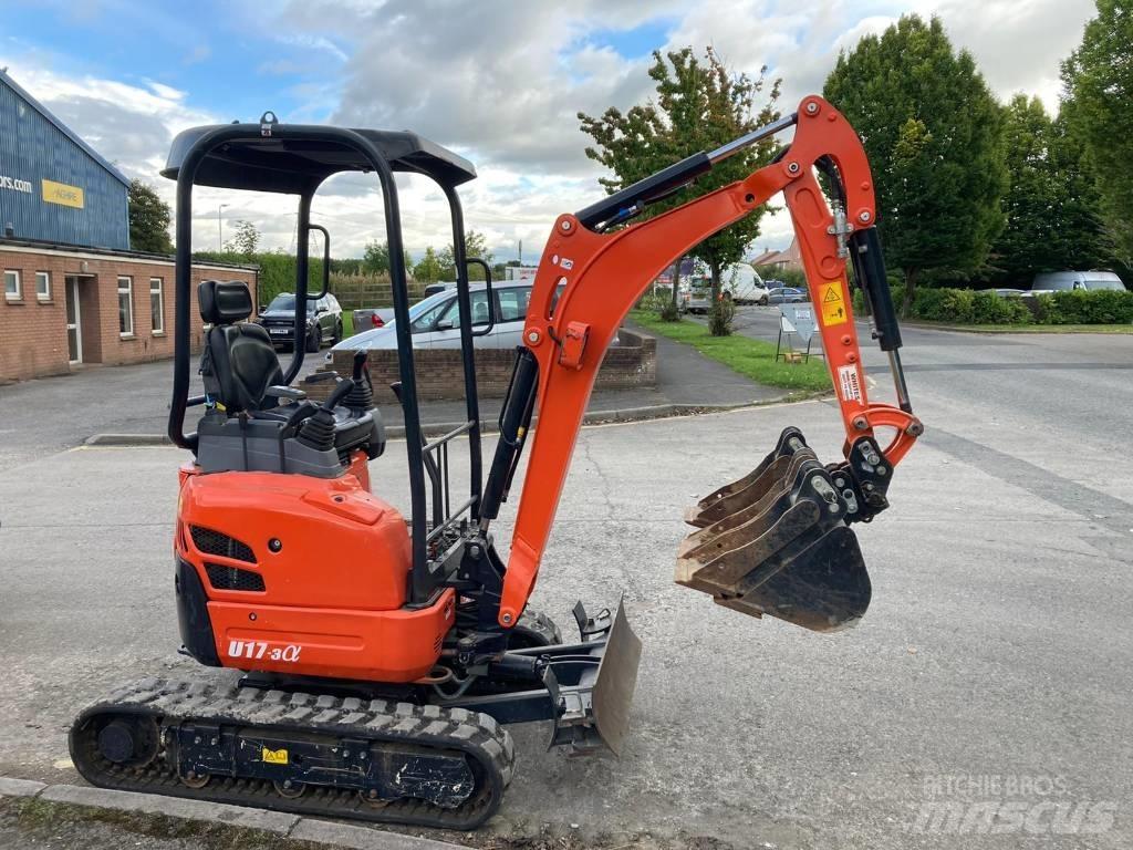 Kubota U 17-3 小型挖掘机