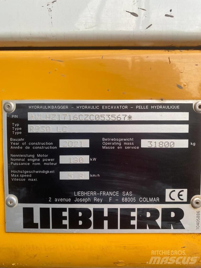 Liebherr R 930 LC 履带挖掘机