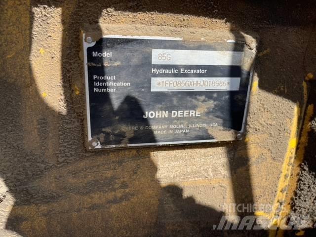 John Deere 85G 小型挖掘机