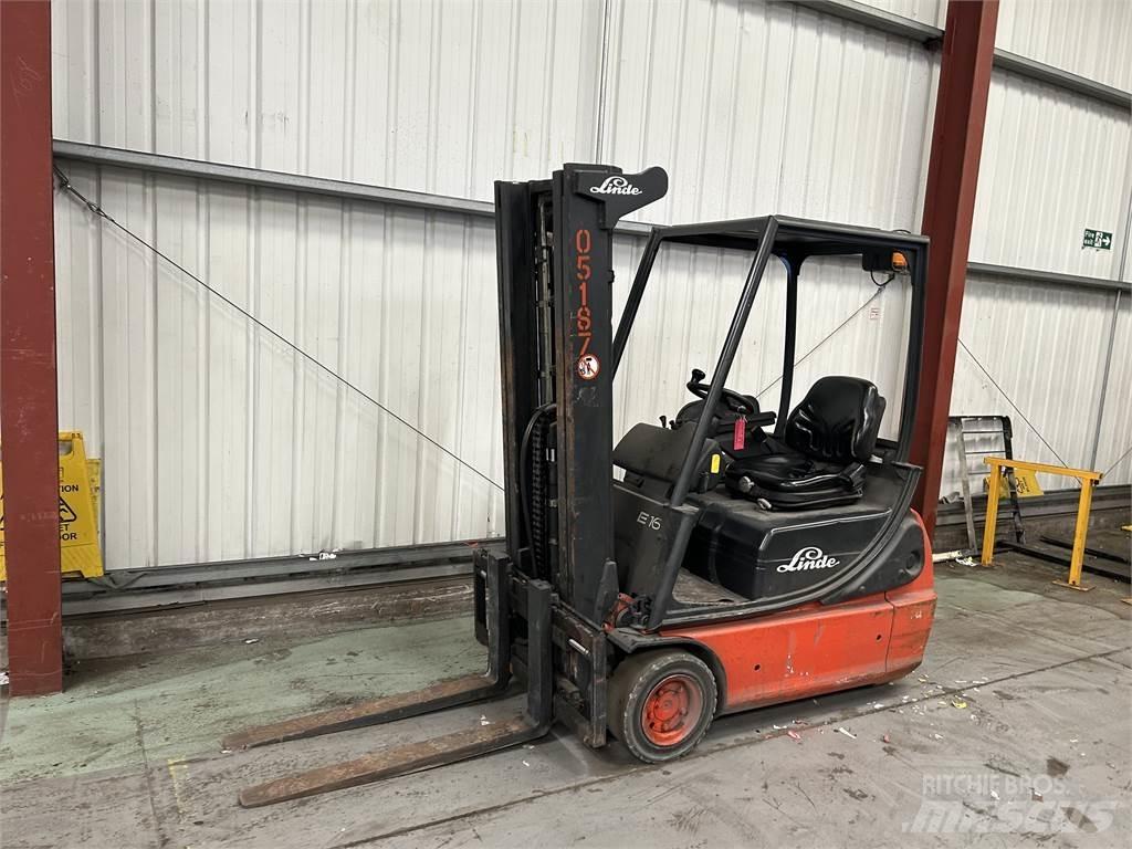 Linde E16C-02 电动叉车