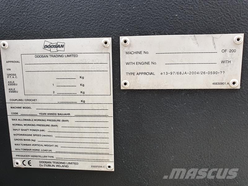 Doosan 7 / 51 压缩机