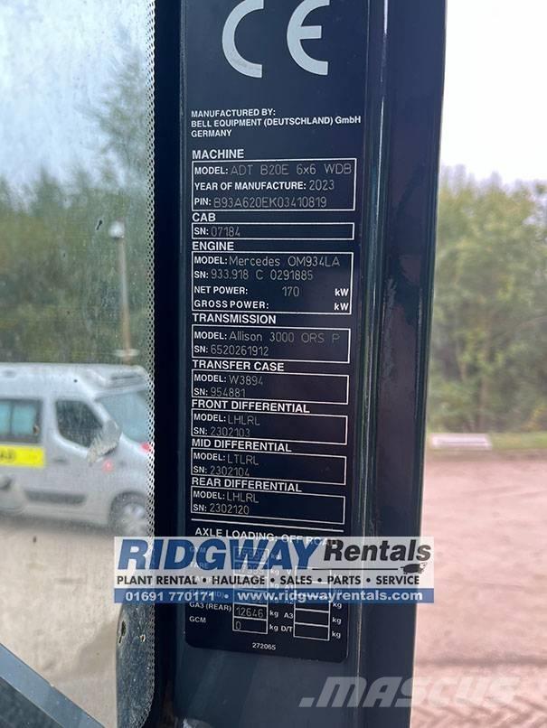 Bell B 20 铰接式自卸车