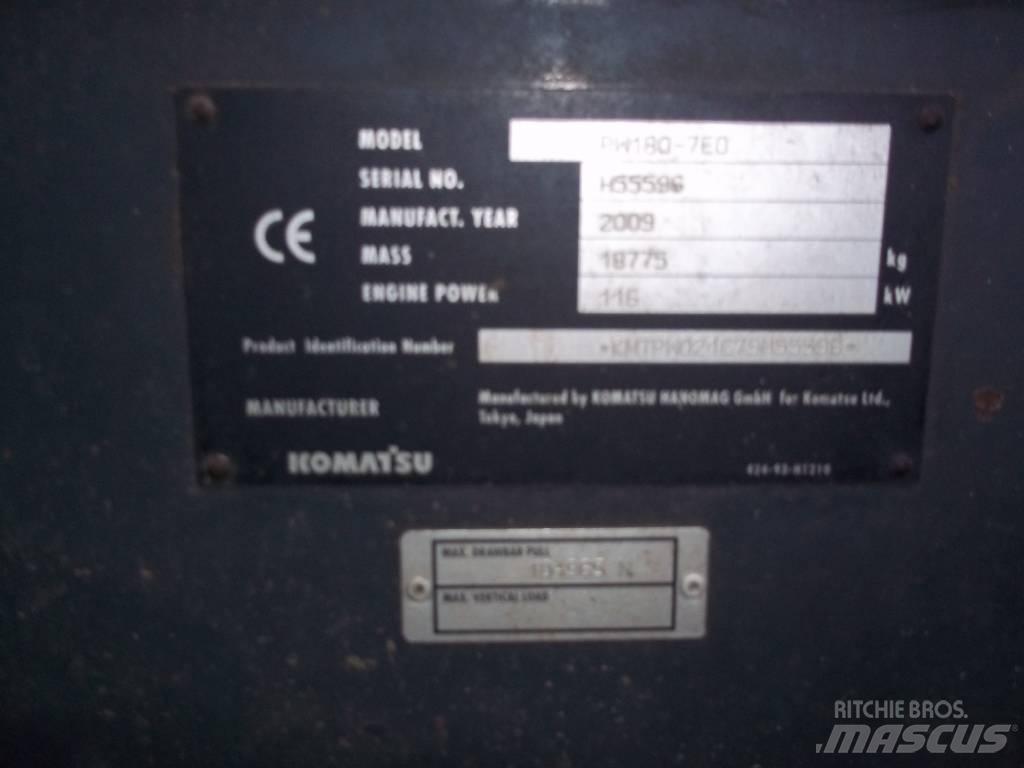 Komatsu PW 180-7 轮式挖掘机