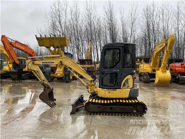 Komatsu PC35MR-2 小型挖掘机