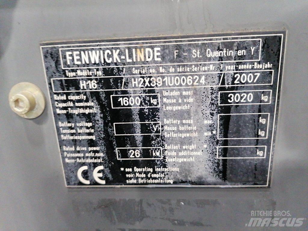 Linde H16D 柴油叉车
