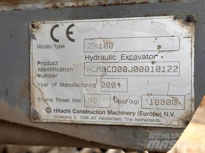 Hitachi ZX180 特种挖掘机