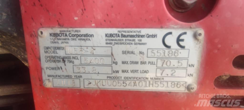 Kubota U 55-4 小型挖掘机