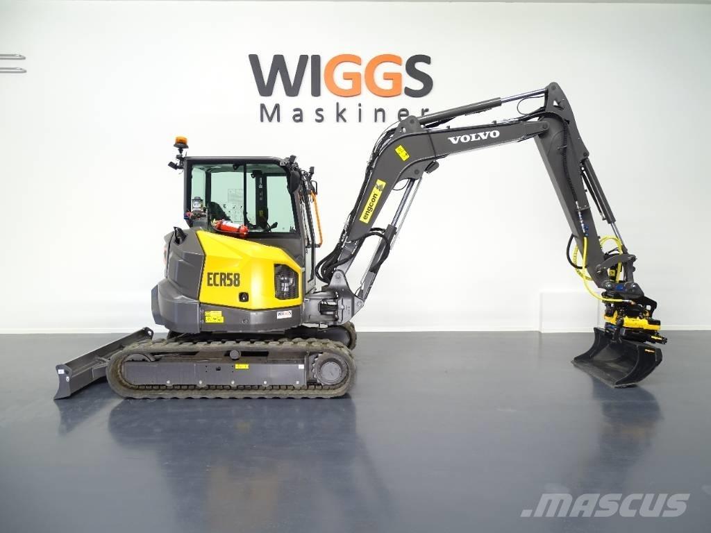 Volvo ECR58F 小型挖掘机