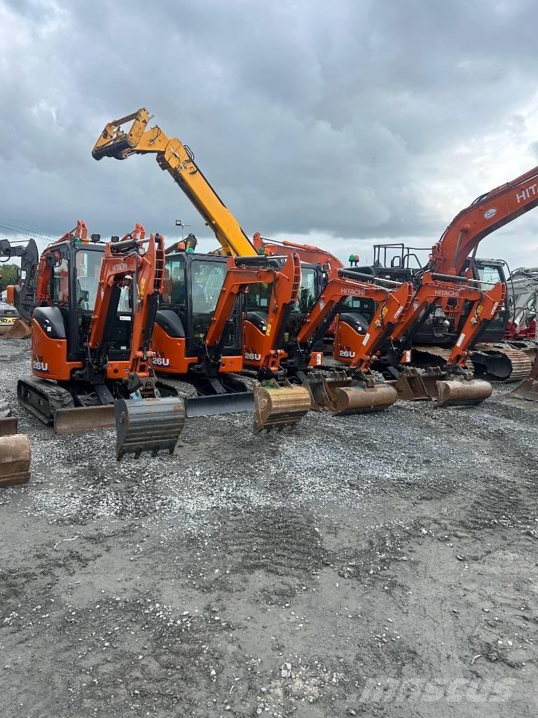 Hitachi ZX 26 U-6 小型挖掘机