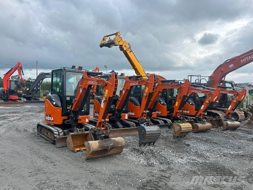Hitachi ZX 26 U-6 小型挖掘机