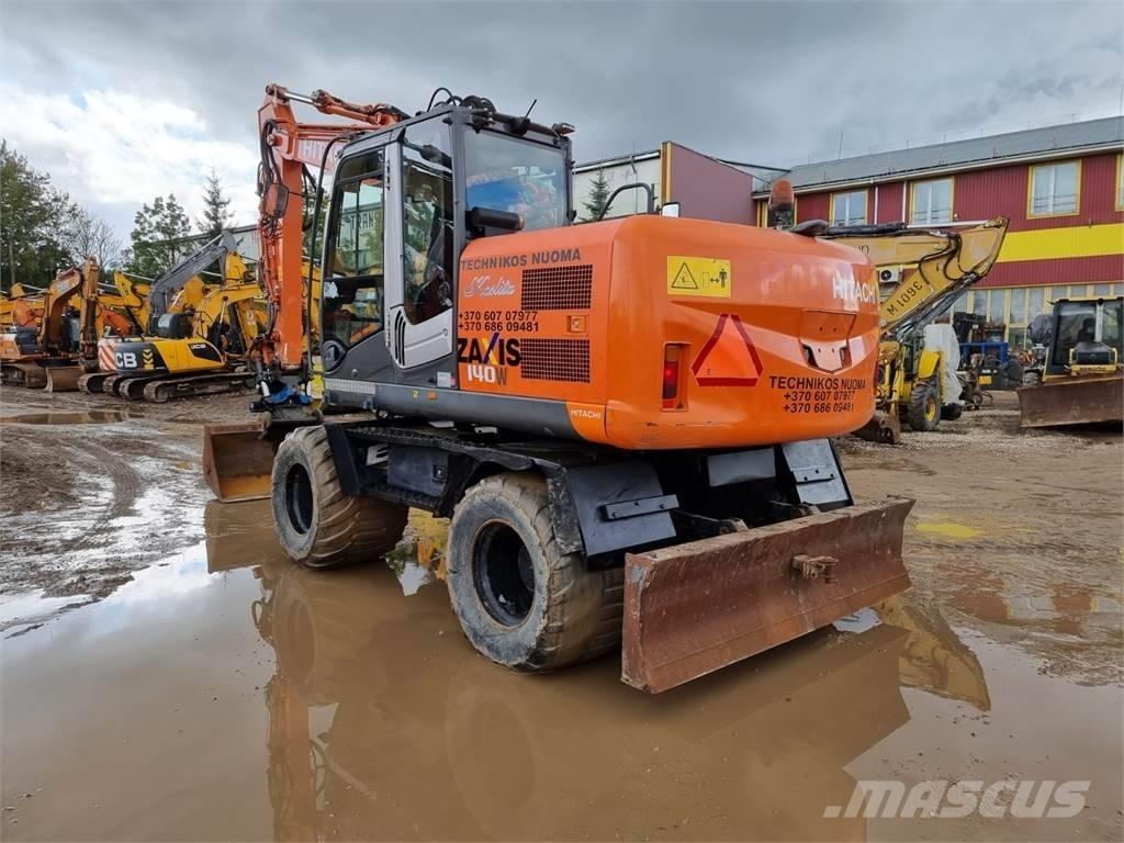 Hitachi ZX 140 W-3 轮式挖掘机