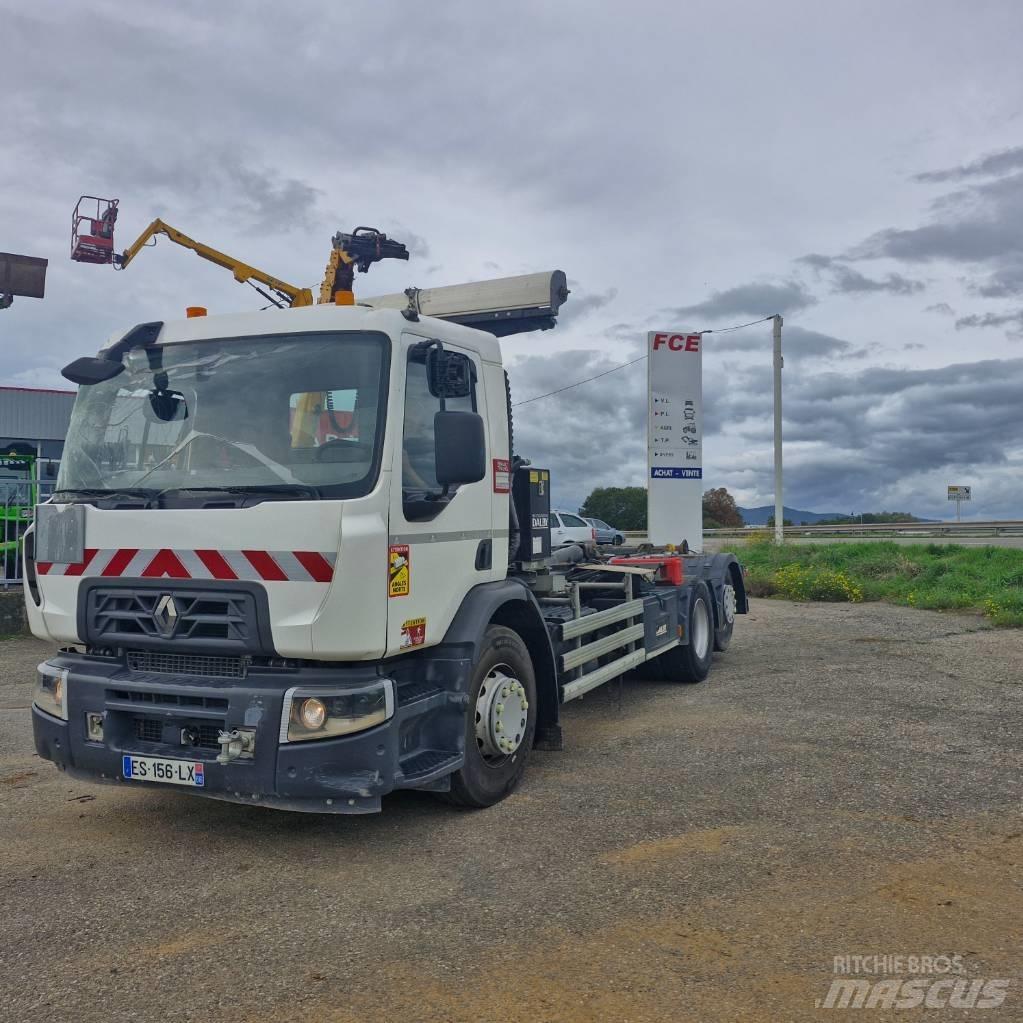 Renault D Wide 380 工程吊钩车