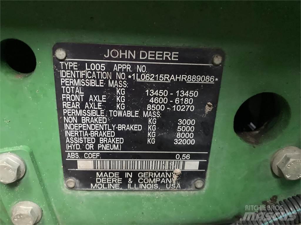 John Deere 6215R 拖拉机/农用车
