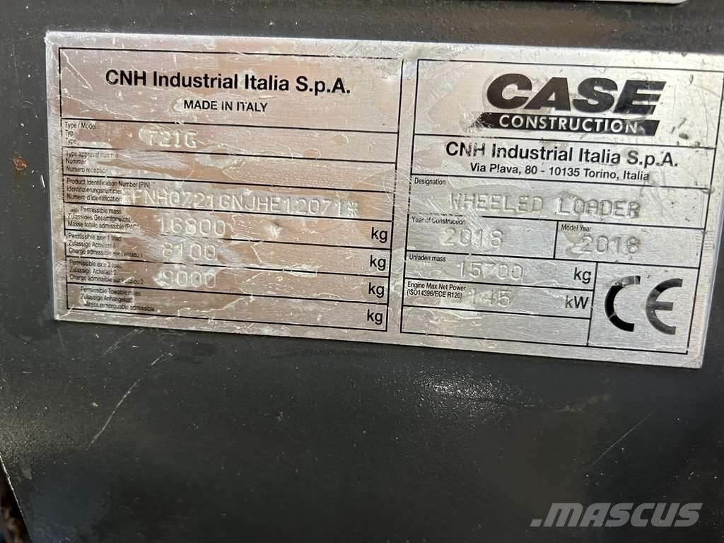 CASE 721G XR 轮式装载机