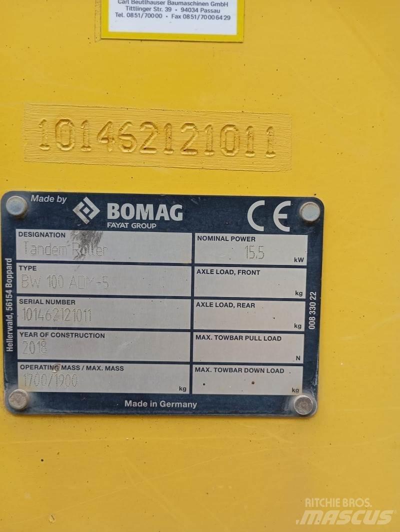 Bomag BW 100 ADM-5 平板夯