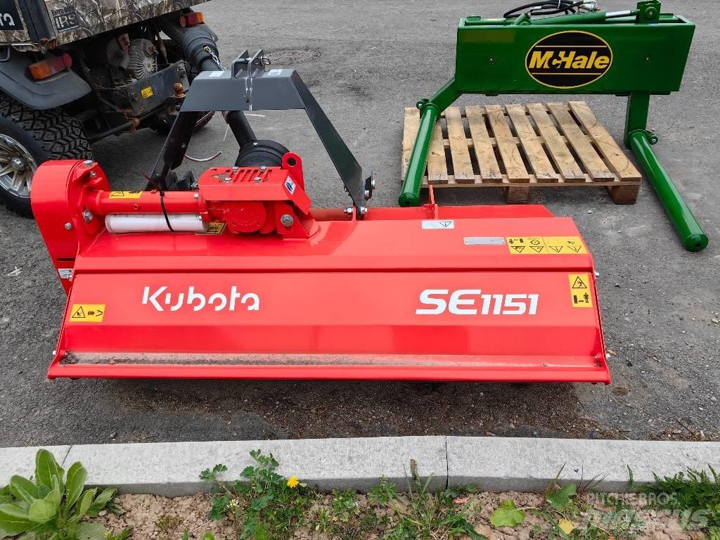 Kubota SE 1151UB 牧场割草机和切顶器