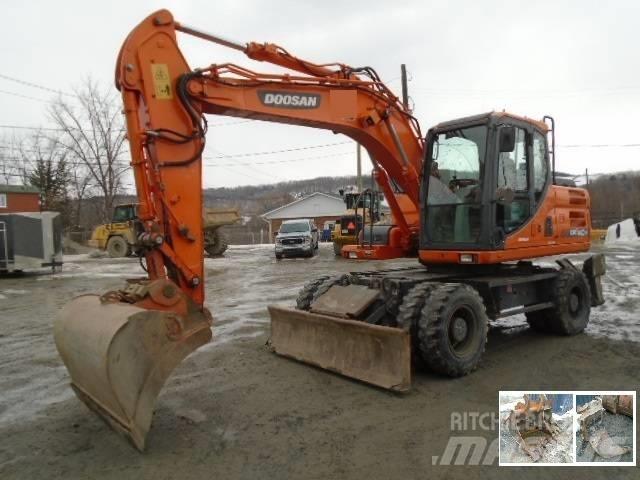 Doosan DX 140 W-3 轮式挖掘机