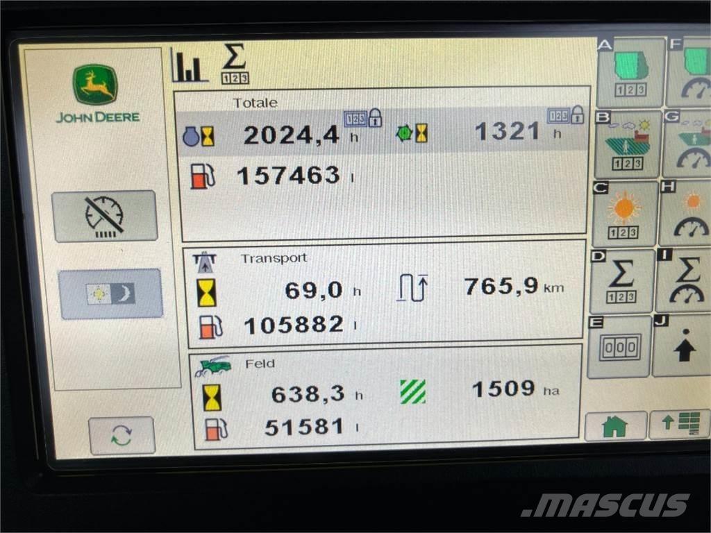 John Deere 9800i 青饲料收获机