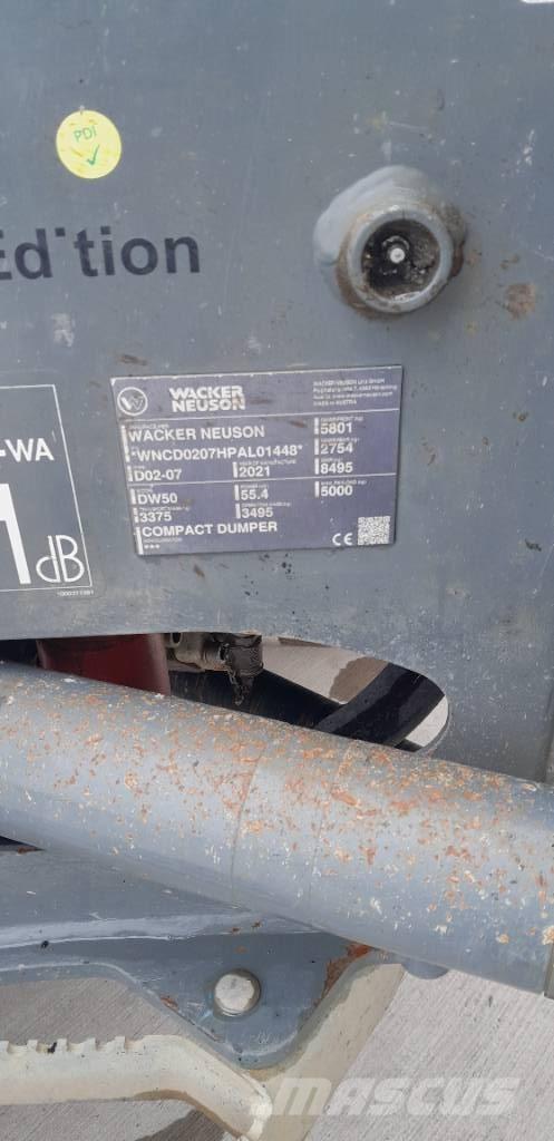 Wacker Neuson DW 50 翻斗车\公路型自卸车