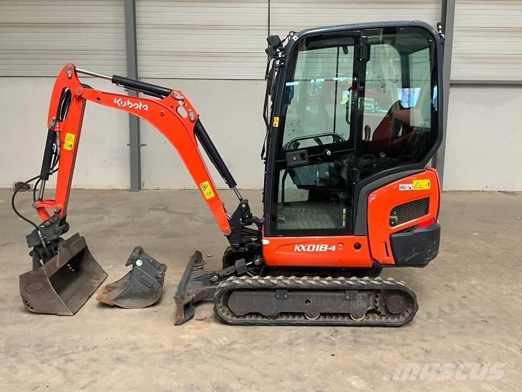 Kubota KX 018-4 小型挖掘机