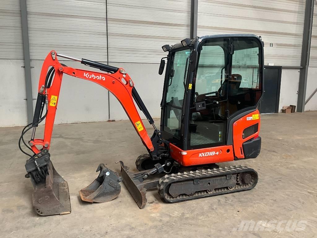 Kubota KX 018-4 小型挖掘机