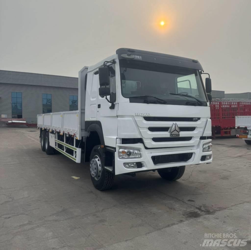 Howo 371 平板栏板货车