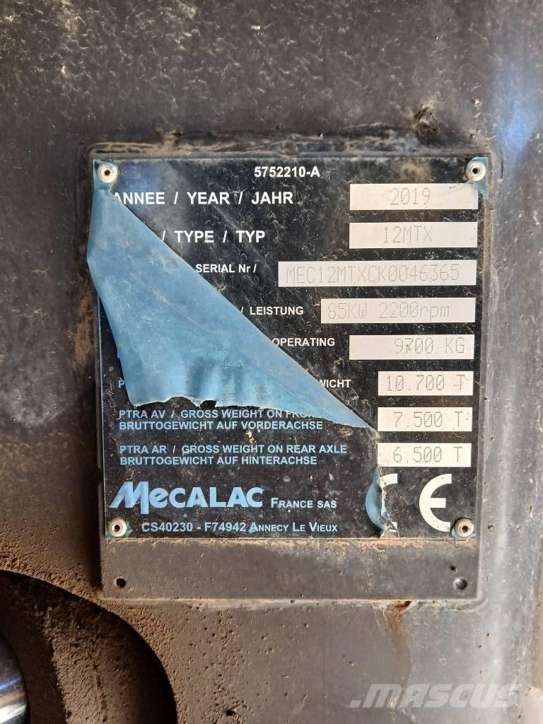 Mecalac 12 MTX 轮式挖掘机