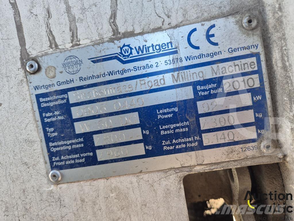 Wirtgen W50DC 沥青路面铣刨机|铣刨机