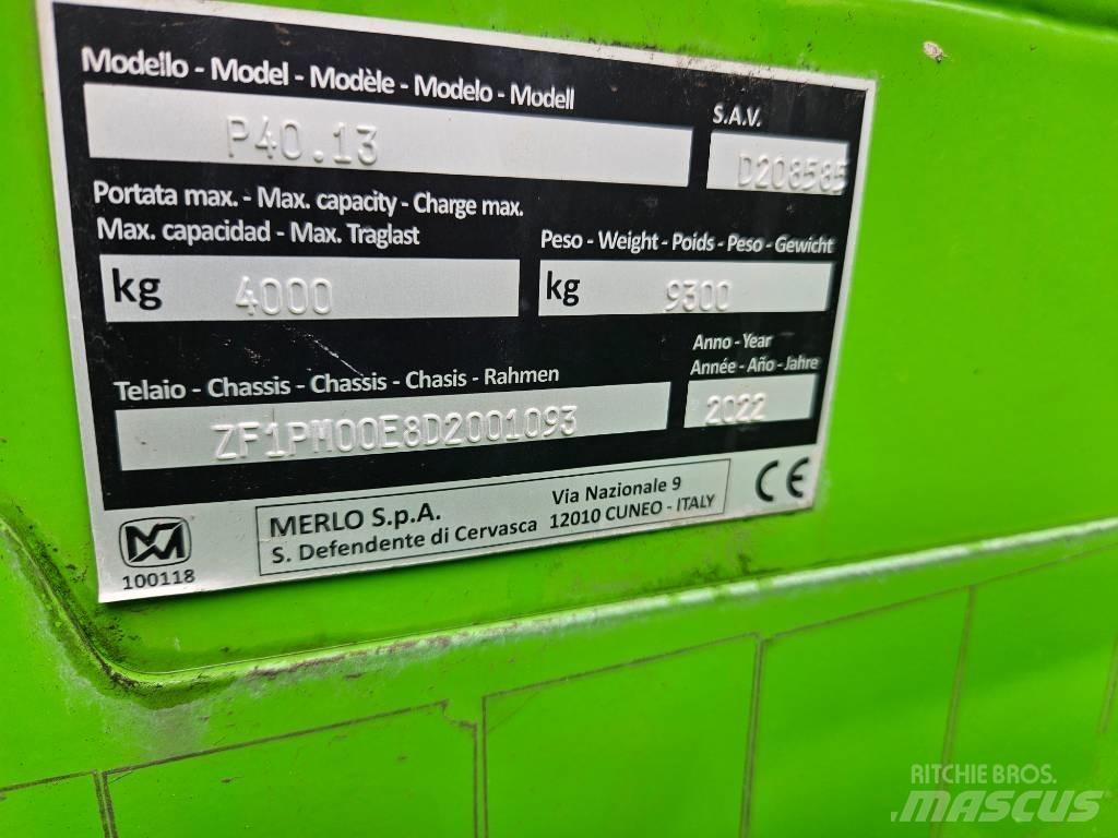 Merlo P40.13 伸缩臂叉装车|叉装车