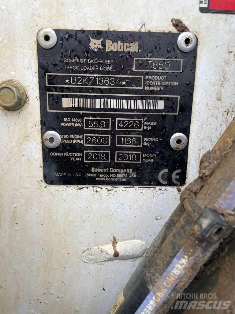 Bobcat T 650 滑移装载机