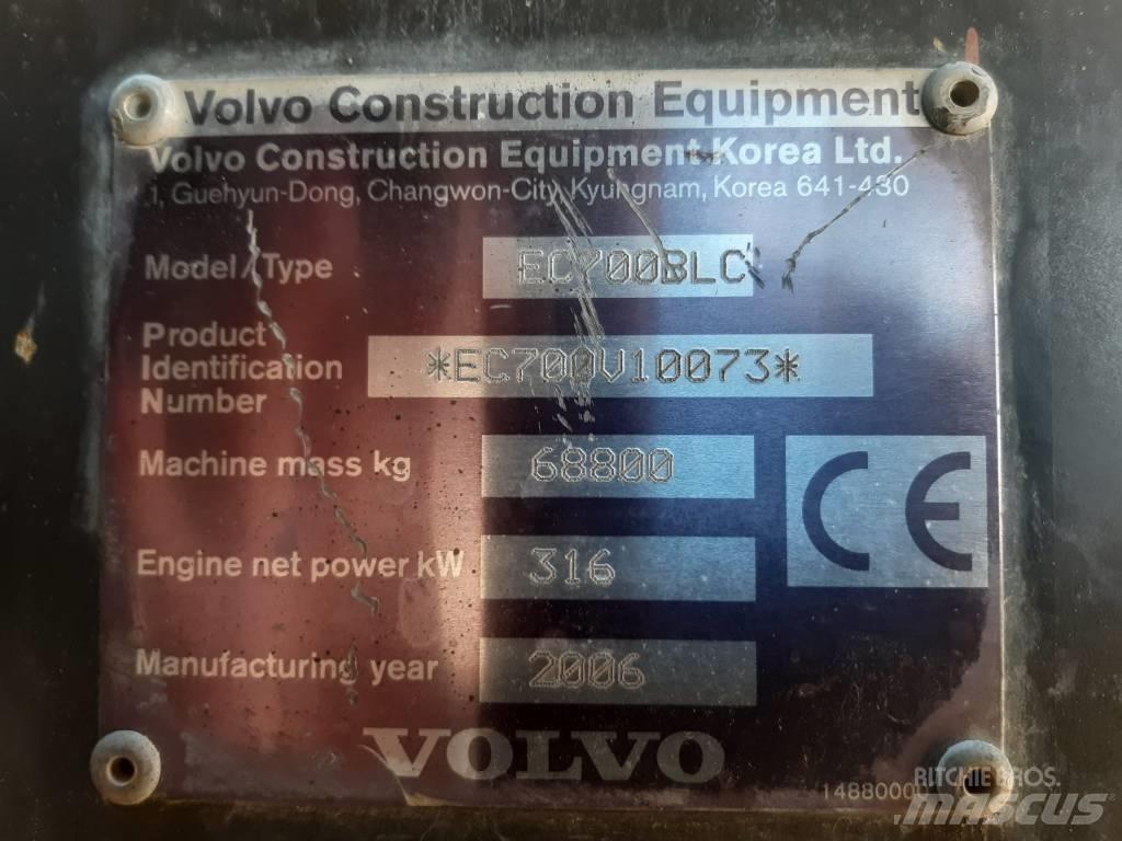Volvo EC 700 B LC 履带挖掘机
