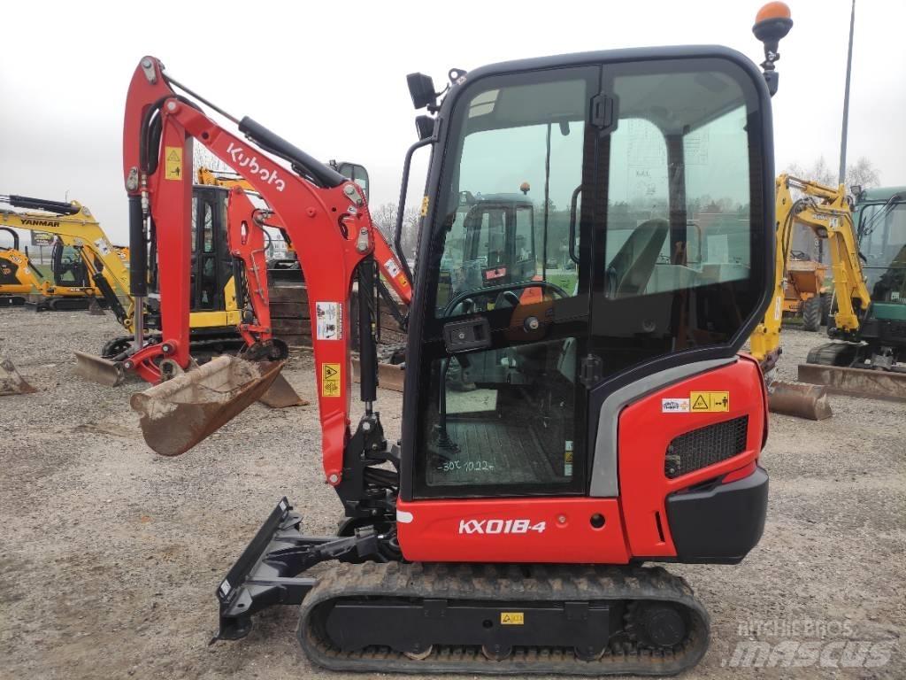 Kubota KX 018-4 小型挖掘机
