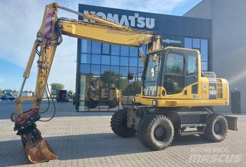 Komatsu PW160-8 轮式挖掘机