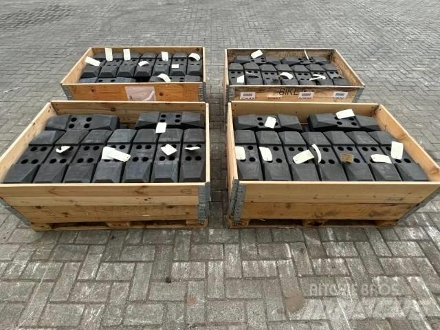  Rubber Pads 履带、链条和底盘