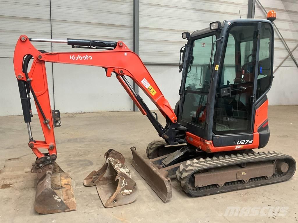 Kubota U 27-4 小型挖掘机