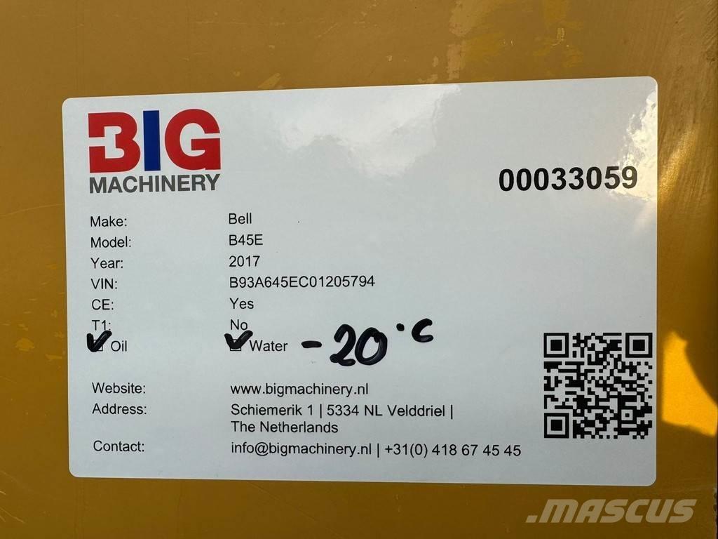 Bell B45E 铰接式自卸车