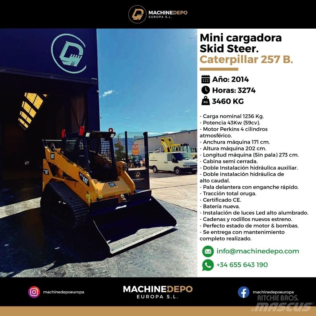 CAT 257 B 履带式装载机