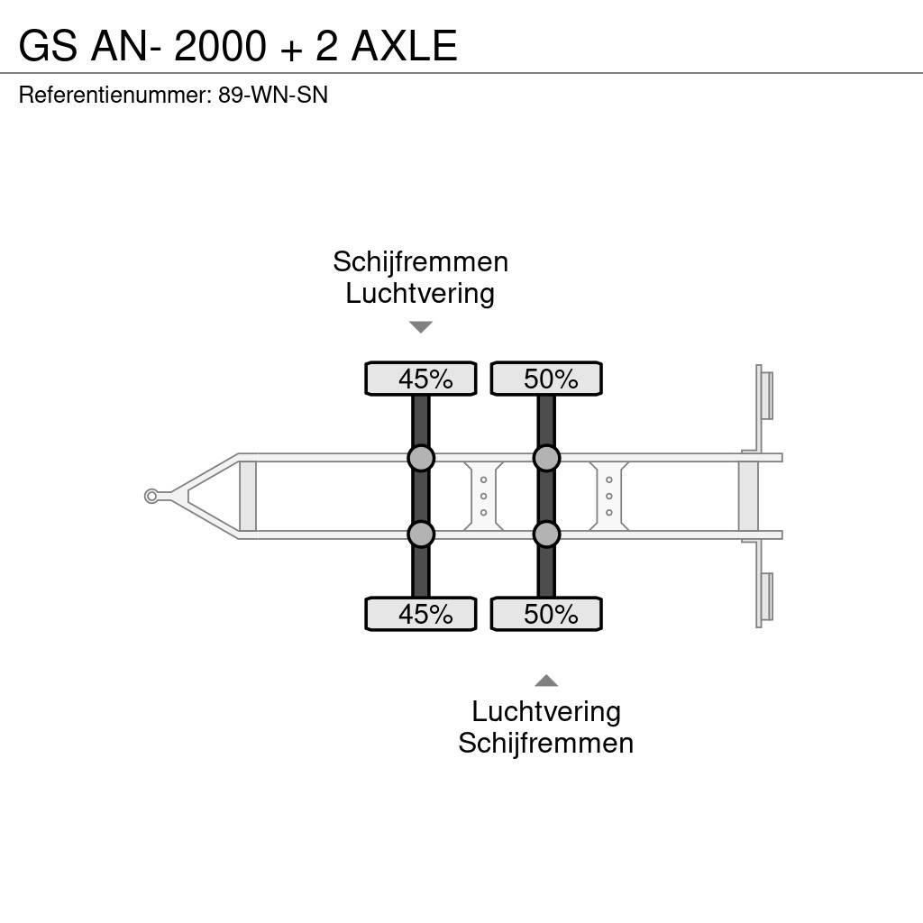 GS AN- 2000 + 2 AXLE 自卸半挂车