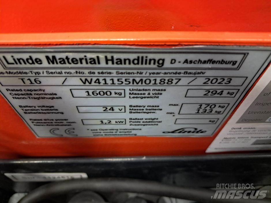 Linde T16 手摇升降机