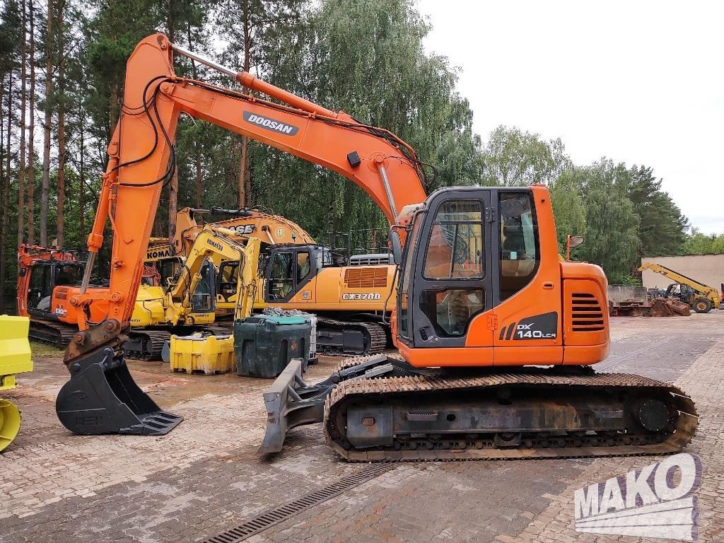 Doosan DX 140 LCR 履带挖掘机
