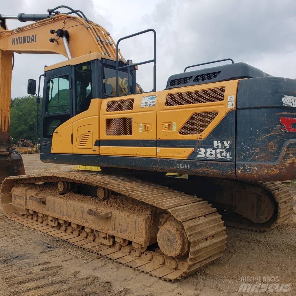 Hyundai HX 380 L 履带挖掘机
