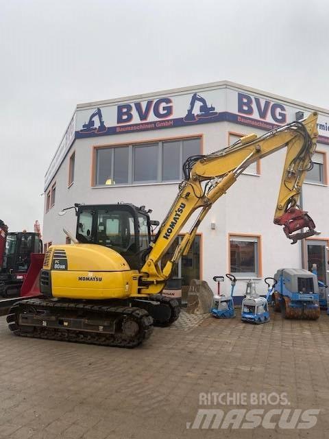 Komatsu PC80MR-3 中型挖掘机