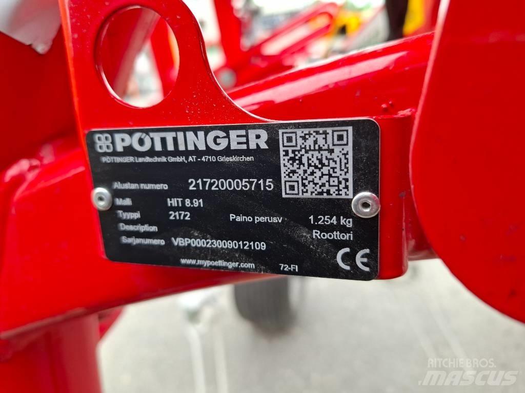 Pöttinger Hit 8.91 犁耙和摊草机