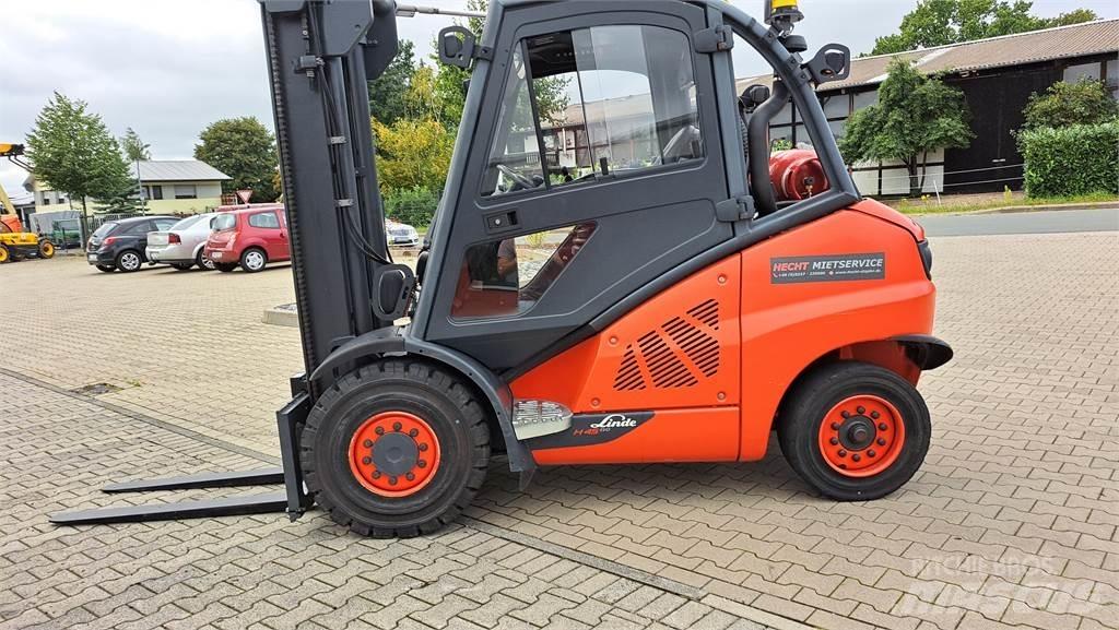 Linde H45T-02 天然气叉车