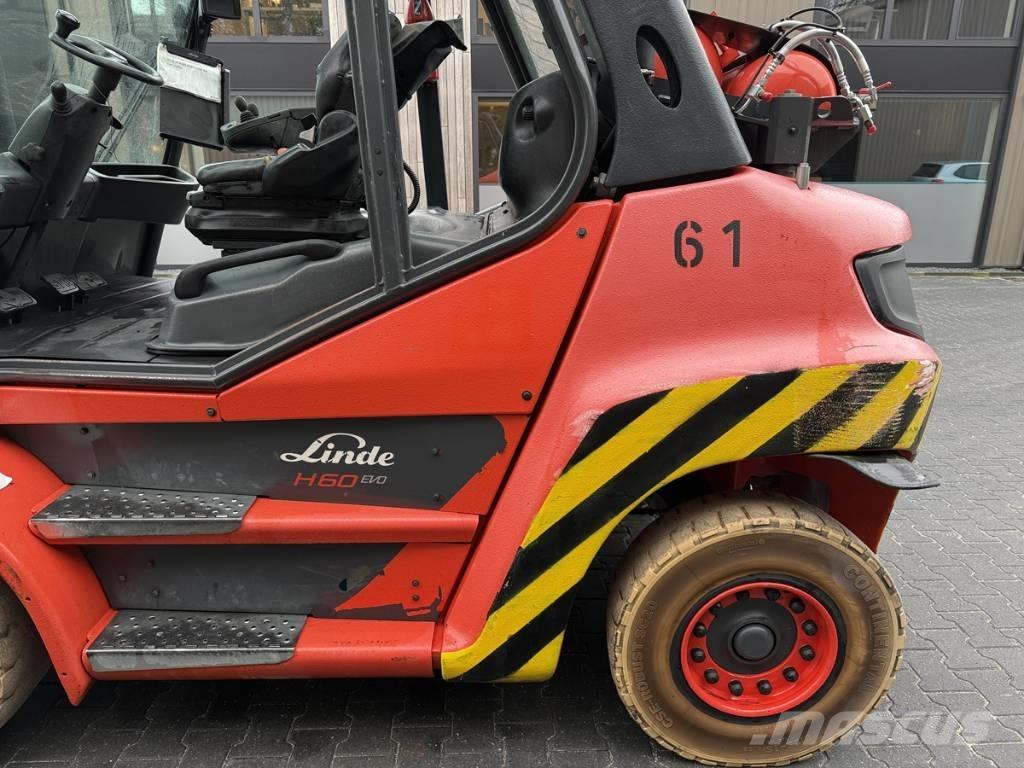Linde H60T - 03 天然气叉车