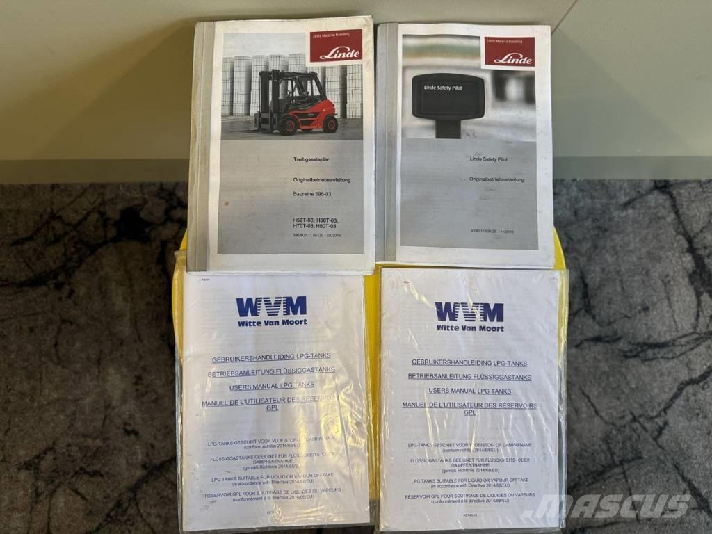 Linde H60T - 03 天然气叉车