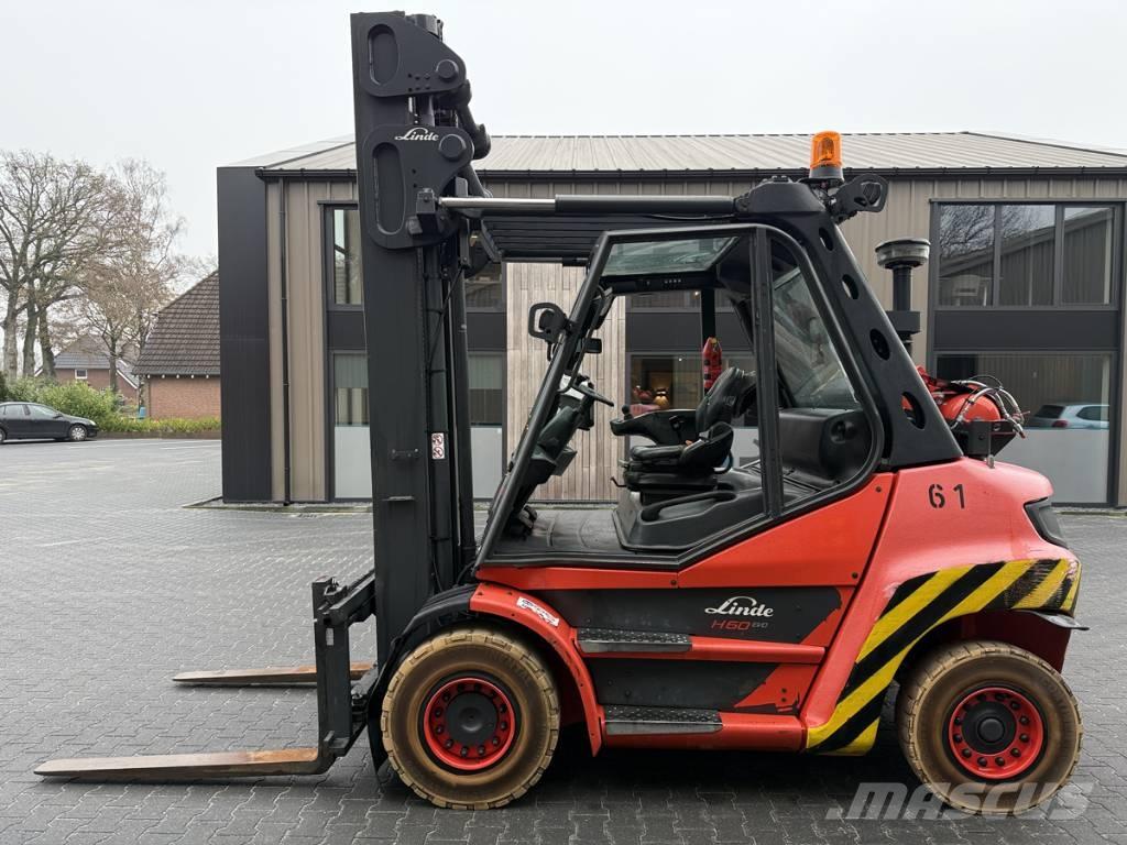 Linde H60T - 03 天然气叉车