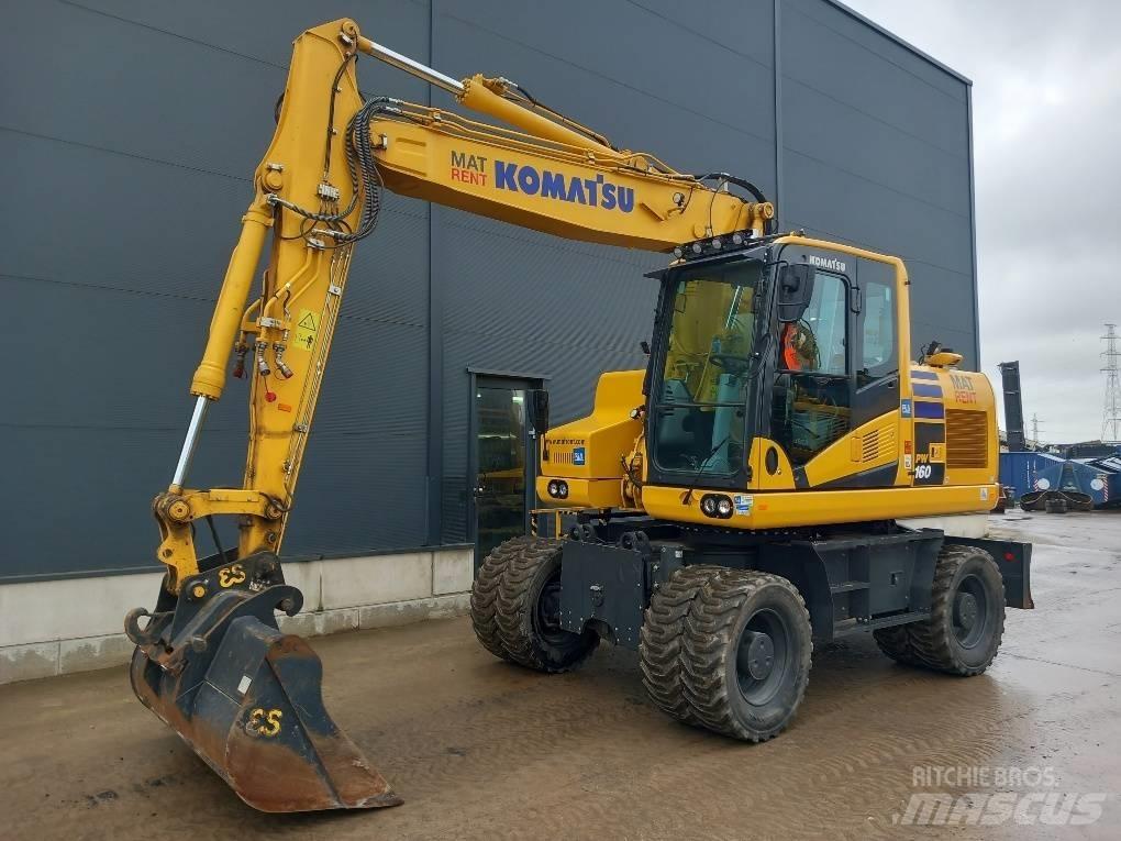 Komatsu PW180-11E0 轮式挖掘机