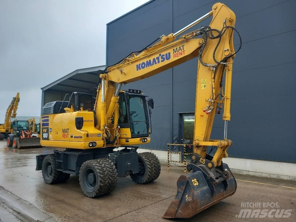 Komatsu PW180-11E0 轮式挖掘机