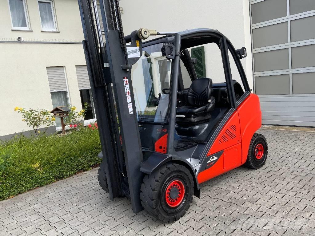 Linde H35T-02 天然气叉车